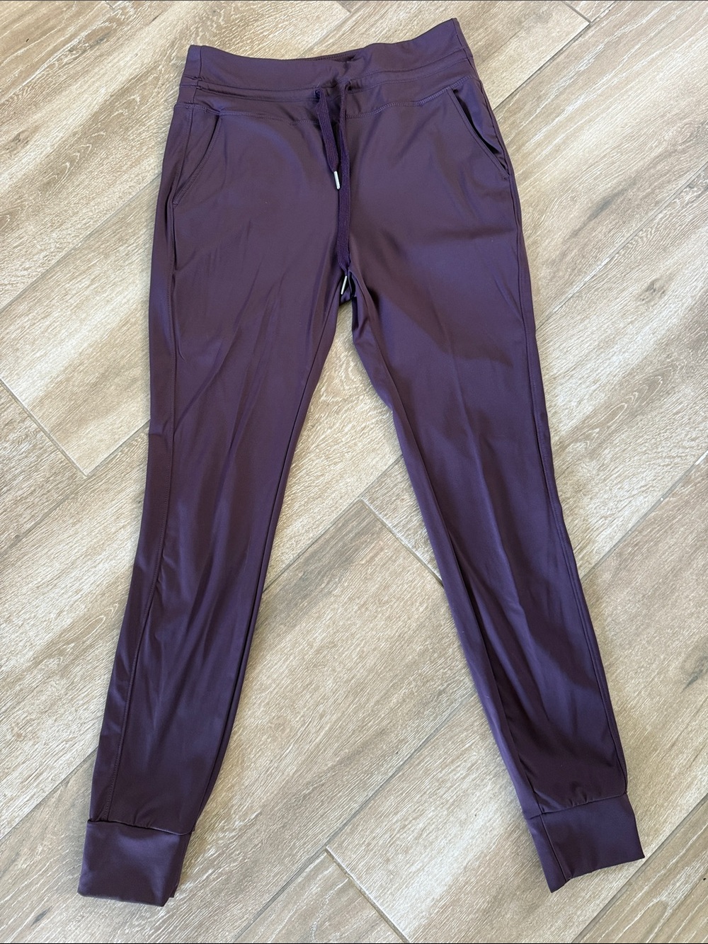 Purple Jogger Pants - Comfortable Everyday Bottoms L